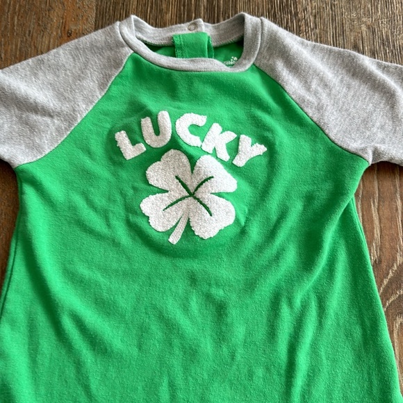 Lucky St Patrick’s Day Romper 18 Month - Picture 2 of 5